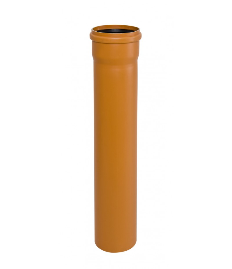 Труба кан.нар.оранж. 110х1,0 PVC