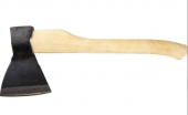 Топор "ИЖ"  с деревянной рукояткой округлым лезвием 1,2кг