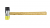 Молоток рихтовочный SPARTA, бойки 35 мм, комбинированная головка, деревянная ручка