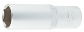 Головка торцевая удлиненная STELS, 14 мм, 6-гранная, CrV, под квадрат 1/2"