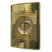 Вентилятор осевой вытяжной 125 5С обр.клапан STANDART Gold
