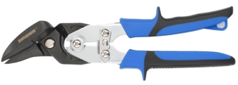 Ножницы по металлу GROSS "PIRANHA",усиленные,255 мм,прямой и правый рез
