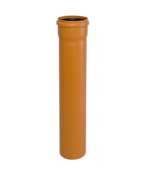 Труба кан.нар.оранж. 110х3,0 PVC